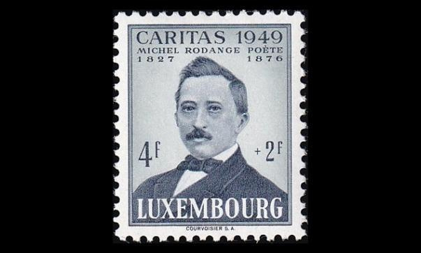 Luxemburg 466 ** Caritas runoilija 4+2 Fr (1949)