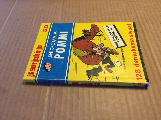 SARJAKIRJA 20 LENTOSOTAMIES POMMI HYVÄ