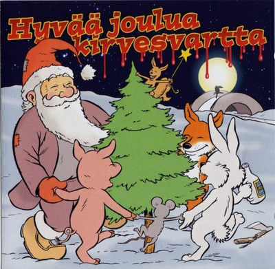 Hyvää Joulua Kirvesvartta (CD) HUIPPUKUNTO! Yö Hassisen Kone