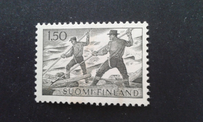 1963 yleismerkki tukinuitto 1,5mk**