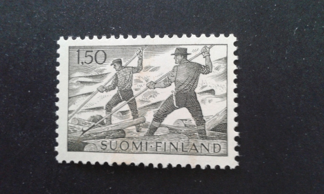 1963 yleismerkki tukinuitto 1,5mk**