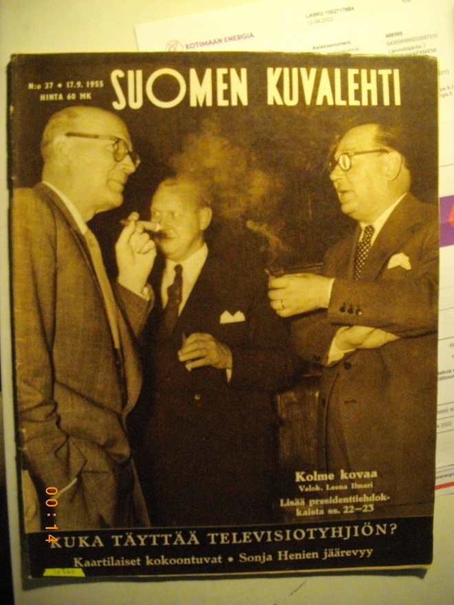 Suomen Kuvalehti Nro 37/1955 (29.6)