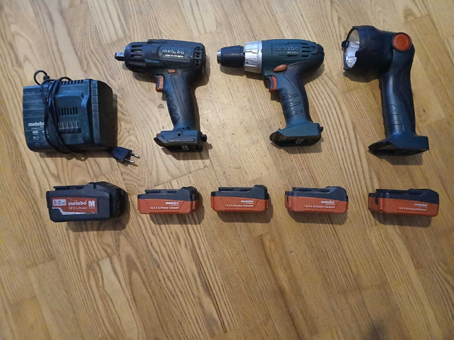 Metabo 18v pulttipyssy