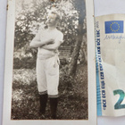 VANHA CDV Valokuva Urheilija Kiva Asu 1900-l - pikkukuva 1