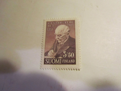 1945 presidentti k.j.ståhlberg 80 vuotta, postituore