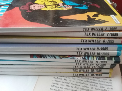 Tex Willer -lehtiä 1985