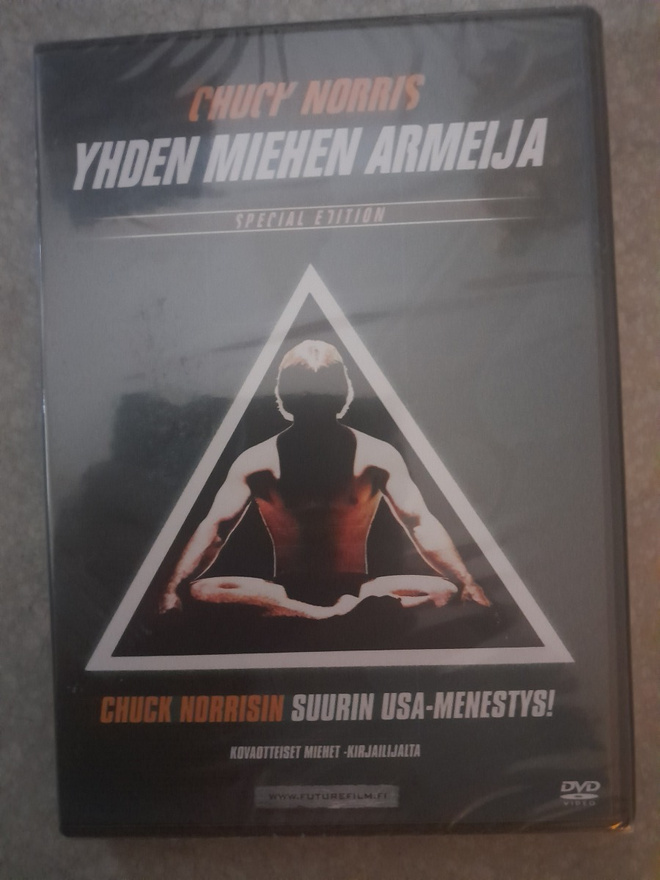 Yhden miehen armeija dvd,chuck norris