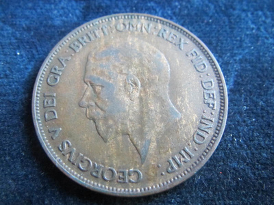 1 penny 1911 Iso-Britannia-Great Britain