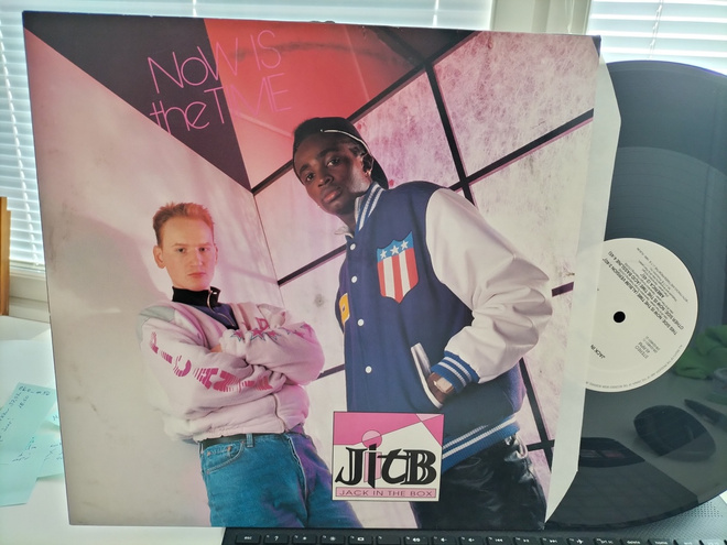 JACK IN THE BOX, Now is the time, 12'' MAXI, HOL -89 UPEA !!