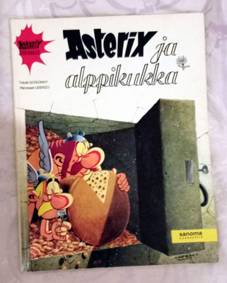 Asterix ja Alppikukka - Sanomapaino 1972 - 1. painos