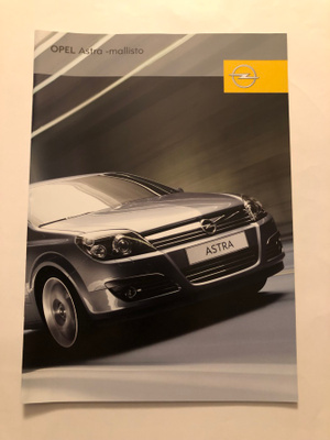 Myyntiesite - Opel Astra - 9/2005