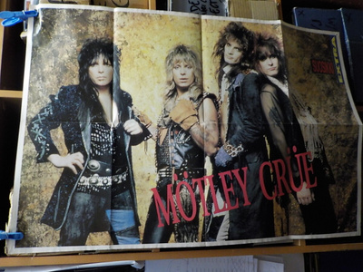 MÖTLEY CRÜE FOLD-OUT JULISTE
