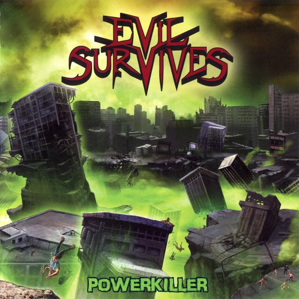 Evil Survives - Powerkiller (CD) HYVÄ KUNTO!!