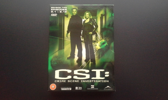 DVD: CSI 2 kausi, jaksot 1-12 3xDVD (2003)