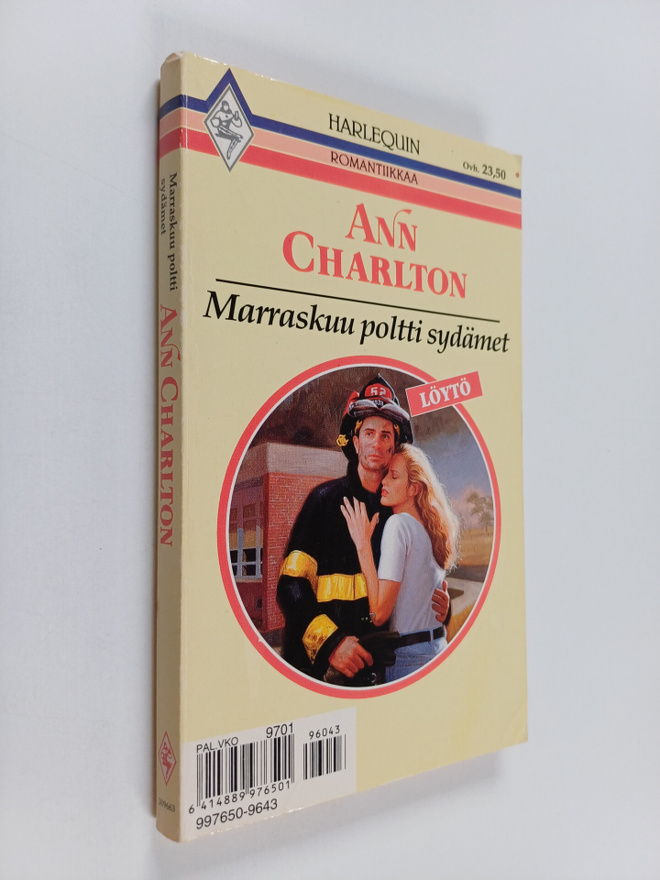 Ann Charlton : Marraskuu poltti sydämet