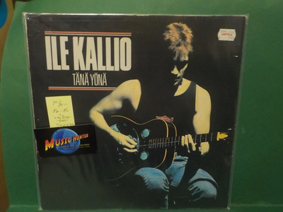 ILE KALLIO - TÄNÄ YÖNÄ M-/M-  SUOMI 1986 LP