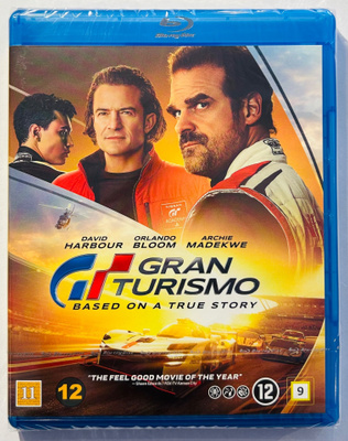 GRAN TURISMO - Blu-ray, uusi