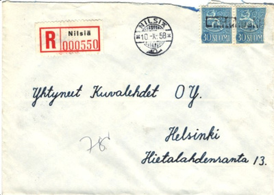 RIVILEIMA-R-KUORI LASTUKOSKI /NILSIÄ