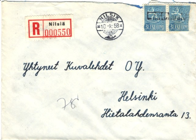 RIVILEIMA-R-KUORI LASTUKOSKI /NILSIÄ