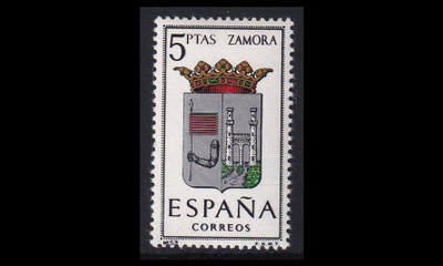 Espanja 1621 ** Vaakuna Zamora (1966)