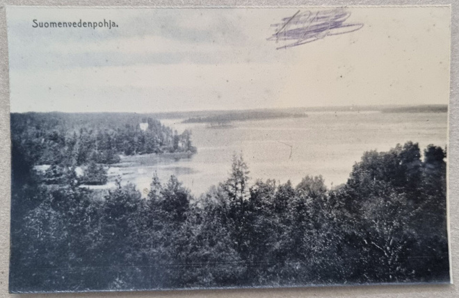Suomenvedenpohja postikortti+negatiivi