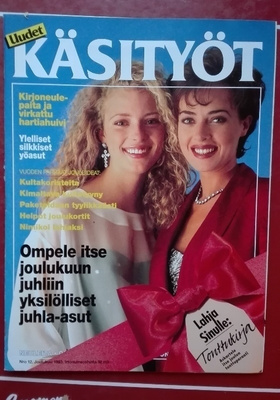 Uudet Käsityöt 93/94: 3 kpl yhteishintaan: joulu/talvi/kesä
