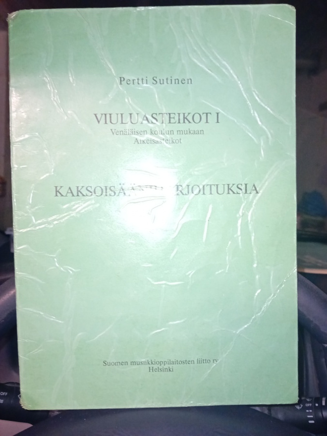 Sutinen : Viuluasteikot I ( SIS POSTIKULU  )