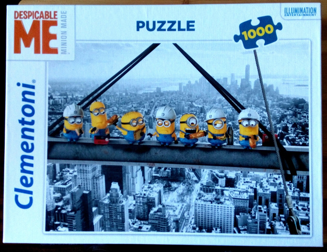 Palapeli Minions 1000 palaa