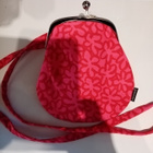 Marimekko pinkki kukkarolaukku - pikkukuva 1