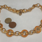 Upea vintage 21k kullattu Kanadalainen kaulakoru Gold plated - pikkukuva 4