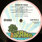 Sparks: Kimony My House, 1974 UK LP VG+/G+ - pikkukuva 3