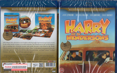 Bigfoot Ja Hendersonit (15 921) UUSI -FI- BLU-RAY john lit