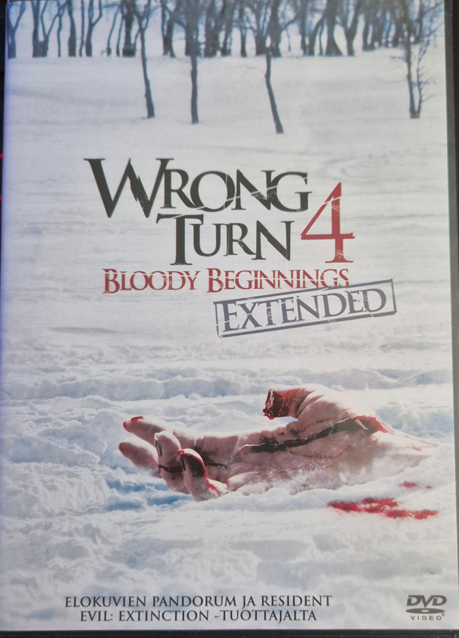Wrong Turn 4 - Bloody Beginnings -DVD