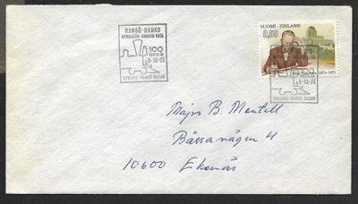 Hanko - Hyvinkään-Hangon rata 100v 8.10.1973