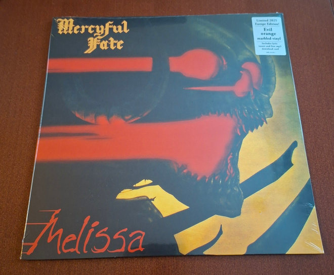 MERCYFUL FATE Melissa LP M/M (2025 oranssi vinyyli)