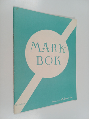 A. Härström : Märkbok
