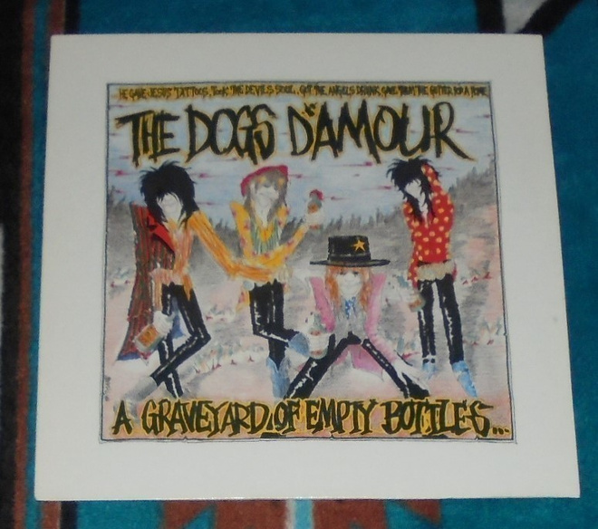 DOGS D'AMOUR ~ A Graveyard Of Empty Bottles (Vol. 1) ~ LP