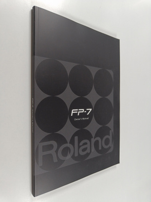 FP-7 : Owner's manual