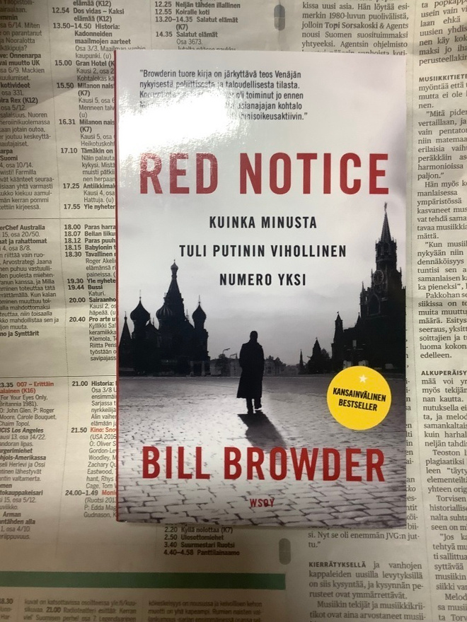 Bill Browder - Red Notice: kuinka minusta... (pokkari)