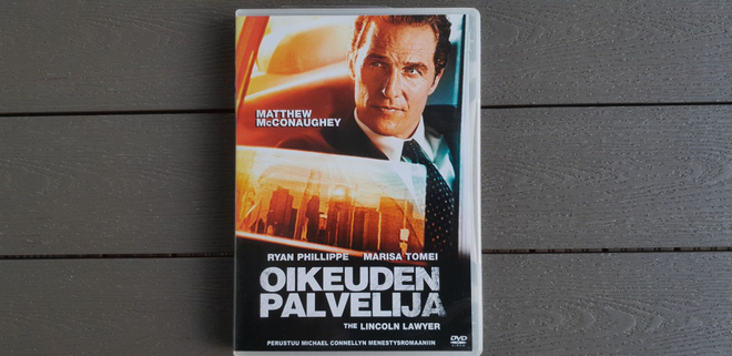 DVD: Oikeuden Palvelija (Matthew McConaughey, Ryan Phillippe