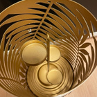 Partylite Kullattu Palmu Hurricane - pikkukuva 3