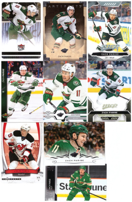 9 x ZACH PARISE Wild, Devils