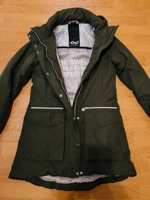 Röhnisch All Weather Parka, parkatakki, vihreä, koko S