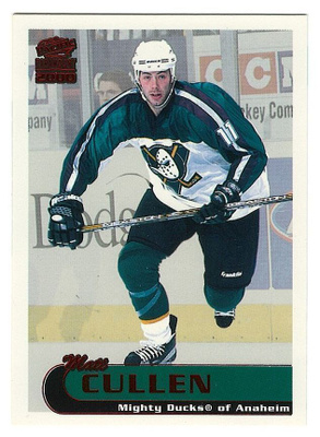 99-00 Pacific Paramount Red #1 Matt Cullen