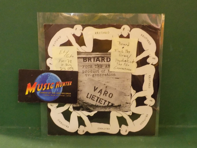 BRIARD FUCK THE ARMY / PRODUCT OF THE ... 7" EX-/EX+