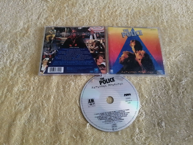 THE POLICE - Zenyatta Mondatta CD