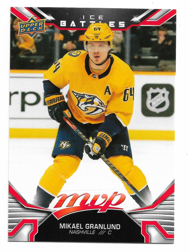 2022-23 Upper Deck MVP Ice Battles #88 Mikael Granlund