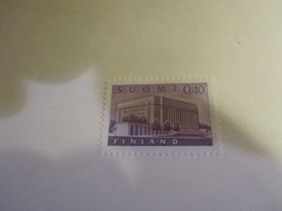 1963 yleismerkki eduskuntatalo , postituore