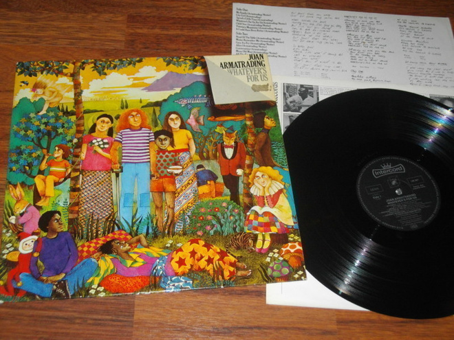 JOAN ARMATRADING - Whatever's For Us - LP 1972  folk EX/EX
