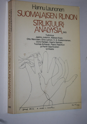 Hannu Launonen : Suomalaisen runon struktuurianalyysia (s...